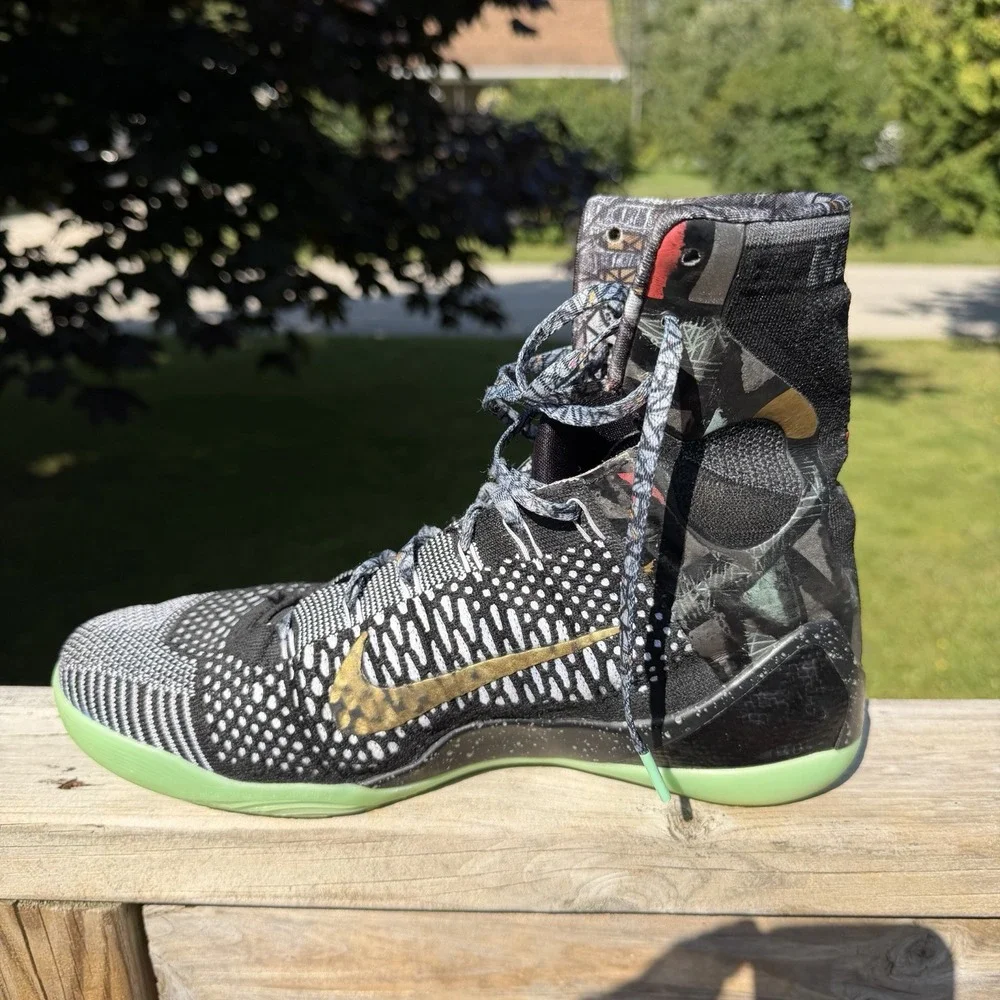Nike Kobe 9 IX Elite Masterpiece 2014 Flyknit 630847-001 Men's Size 9.5 OG